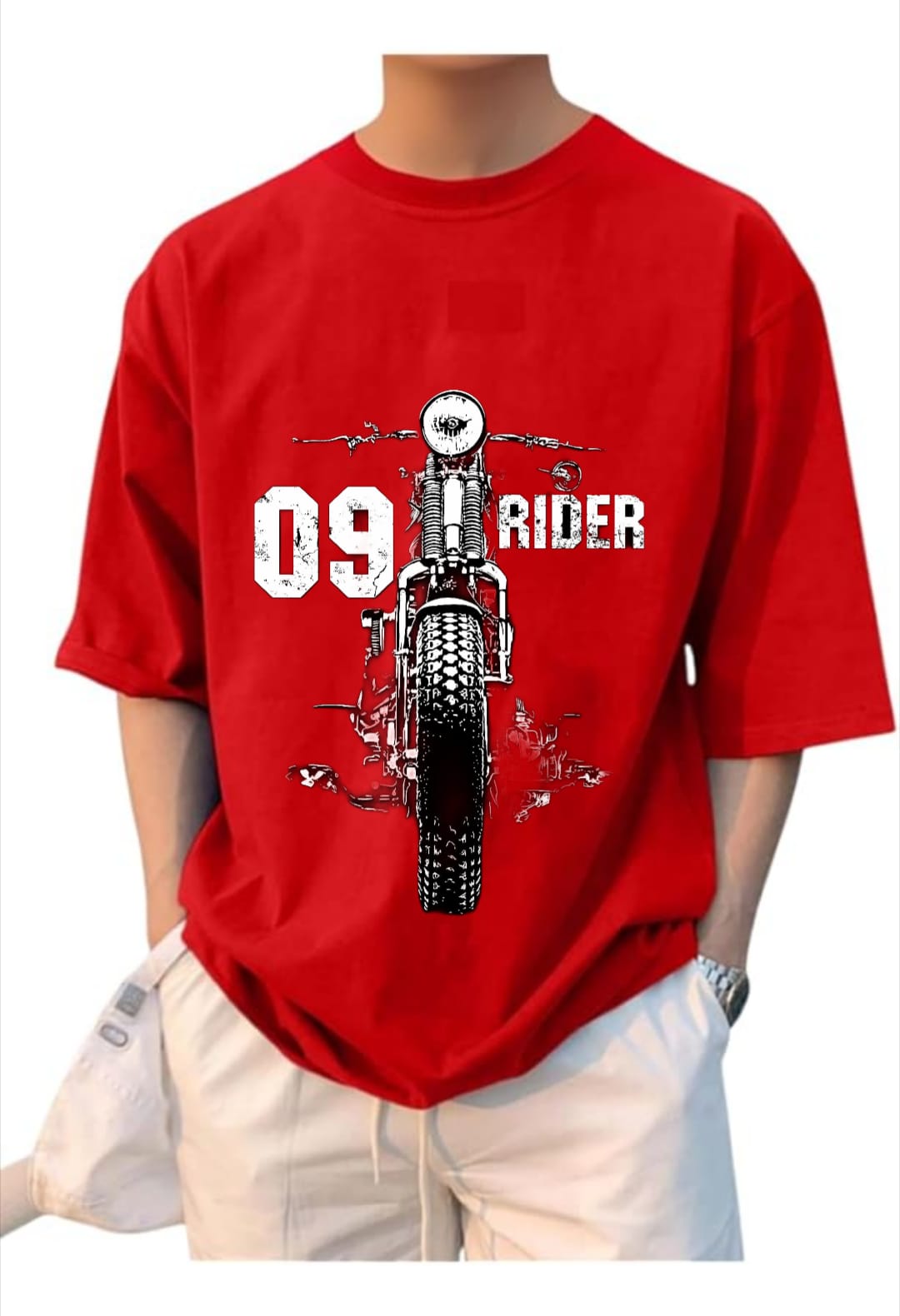 French terry oversized tshirt